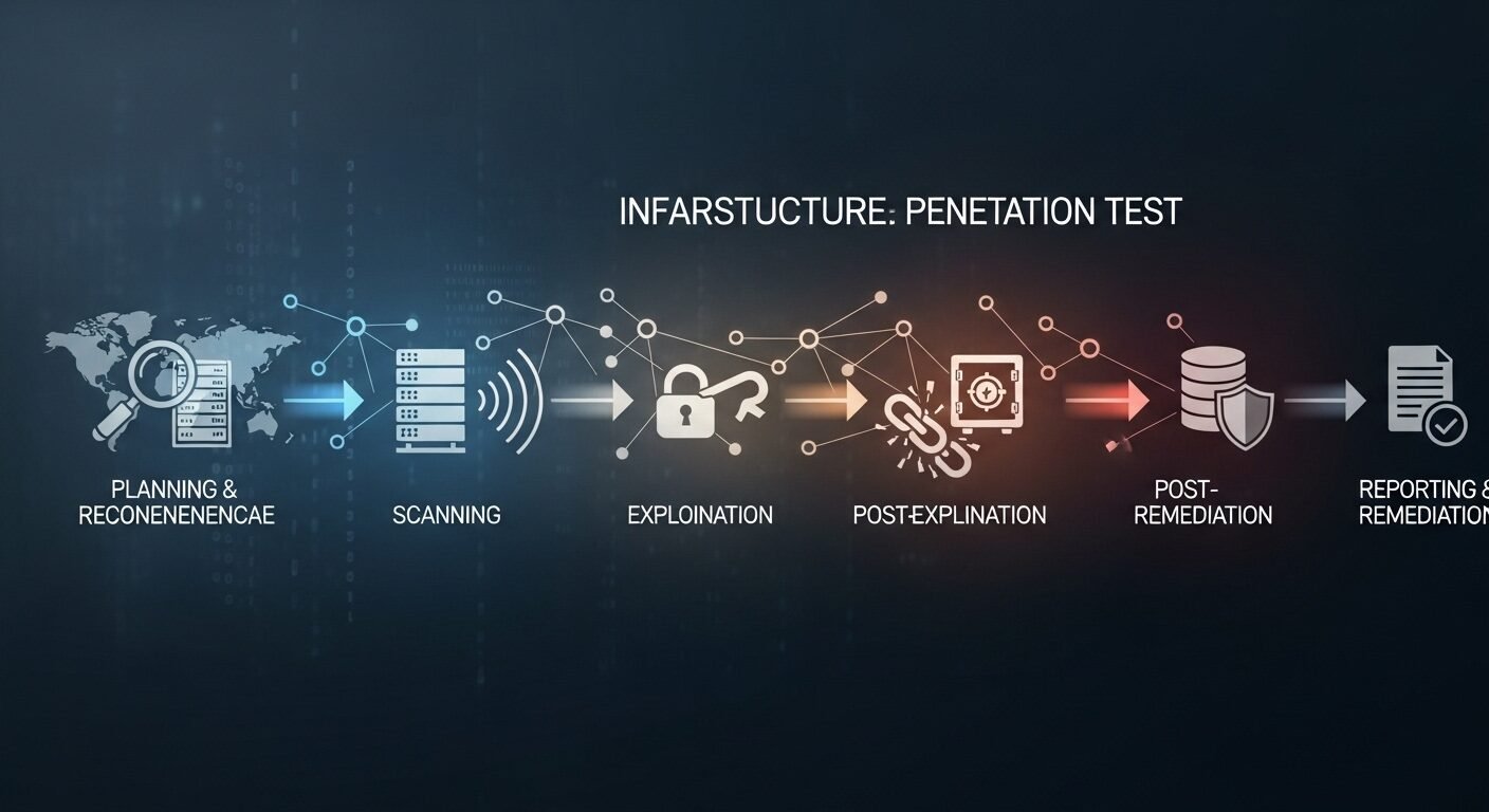 The 5 Phases of a Successful Penetration Test for Infrastructure